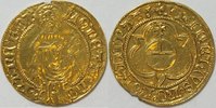 Frankfurt Reichsmünzstätte Goldgulden Friedrich III 1440 - 1493, Goldgulden o.J. mit Imperator Titel -