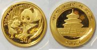 China 50 Yuan Gold Panda1/10 oz Gold -