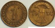 Weimarer Republik 1 Pfennig -