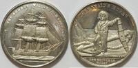 Zinnmed. o.J.(1860) Großbritannien Victoria 1837 - 1901 Allen & Moore auf den Prince of Walers  Bitians Hope 27 vz / st