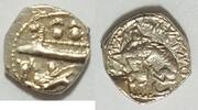Phönikien / Sidon 1/16 Shekel Kriegsgaleere nach links, Löwe greift Hirsch 7,9 g 10 mm -
