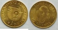 Tonga 10 Paanga Gold Auflage 750 Stück -