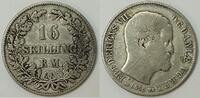 Dänemark 16 Schilling -