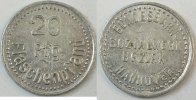Deutschland 20 Pf Bierpfandmarke der Bundesbahn Sozielwerkes Bezirk Hannover -