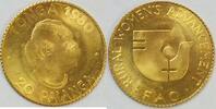 Tonga 20 Paanga Gold Auflage 7500 Stück -