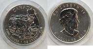 Kanada 5 $ Springbock 1 Unze Silber -