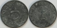 Deutsches Reich 5 Rpf 1941 A vz 1,50 EUR  plus 8,99 EUR verzending