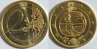 Malta 2 Euro vergoldet -