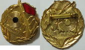 DDR goldene Schützenmed. -