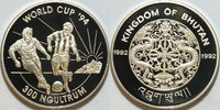 Bhutan 300 Ngultrum Fussball WM 1994 -