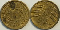 Weimarer Republik 10 Reichspfennig -
