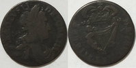 Irland 1/2 Penny Charles II. Kupfer -