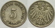 Kaiserreich 5 Pf 1912 F ss 1,00 EUR  plus 8,99 EUR verzending