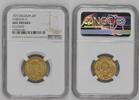 Belgien 20 Francs 1876 Leopold II   Typ:A NGC UNC Details 1150,00 EUR Gratis verzending