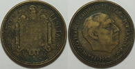 Spanien 2,5 Pesetas 1953 ss 2,00 EUR  plus 8,99 EUR verzending