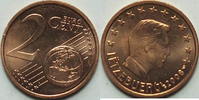 Luxemburg 2 Cent 2008 bankfrisch 1,00 EUR  plus 8,99 EUR verzending