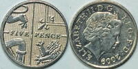 Grossbritannien 5 Pence -