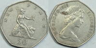 Grossbritannien 50 Pence -