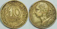 Frankreich 10 Centimes 1967 ss 1,50 EUR  plus 8,99 EUR verzending
