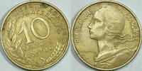 Frankreich 10 Centimes 1967 ss 1,50 EUR  plus 8,99 EUR verzending