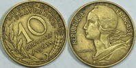 Frankreich 10 Centimes 1963 ss 1,50 EUR  plus 8,99 EUR verzending
