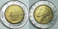 Italien 500 Lire 1989 vz - st 2,50 EUR  plus 8,99 EUR verzending