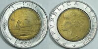Italien 500 Lire 1989 vz 2,50 EUR  plus 8,99 EUR verzending