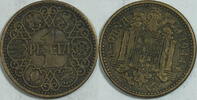 Spanien 1 Peseta 1944 ss 2,00 EUR  plus 8,99 EUR verzending