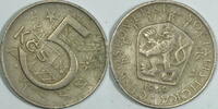 Tschechoslowakei 5 Kronen -