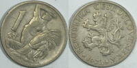 Tschechoslowakei 1 Krone -