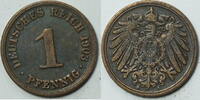 Kaiserreich 1 Pf 1903 A ss 1,00 EUR  plus 8,99 EUR verzending