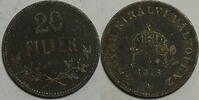 Österreich / Ungarn 20 Filler Karl I. 1916 - 1918. -