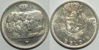 Belgien 100 Francs Leopold III., 1934-1951 -