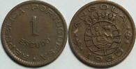 Portugal Angola 1 Escudo -