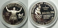 USA 1 $ 1996 Olympische Atlanta 1996  Behindertensport PP gekapselt mit ... 85,00 EUR  Excl. 14,49 EUR Verzending
