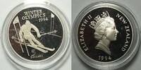 Neuseeland 5 $ Olympische Spiele Lillehammer 1994 Abfahrtslauf -