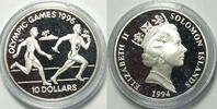 Solomon Inseln 10 $ Olympische Spiele Atlanta 1996 Läufer -
