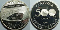 Ungarn 500 Forint Fußball WM 1986 Mexico -