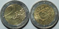 Niederlande 2 € 10 Jahre Euro -