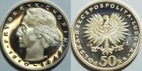 Polen 50 Zloty 1972 Frederik Chopin PP gekapselt in orginal verpackt 69,00 EUR  Excl. 14,49 EUR Verzending