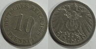 Kaiserreich Deutsches Reich 10 Pfennig -