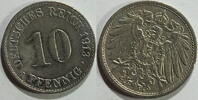 Kaiserreich Deutsches Reich 10 Pfennig 1913 A ss 1,00 EUR  plus 8,99 EUR verzending