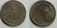 Kaiserreich 5 Pfennig -