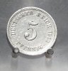 Kaiserreich 5 Pfennig 1913 A ss 1,00 EUR  plus 8,99 EUR verzending