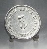 Kaiserreich 5 Pfennig -
