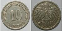 Kaiserreich Deutsches Reich 10 Pfennig -