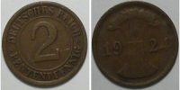 Weimarer Rep. 2 Rentenpfennig -
