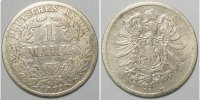 Kaiserreich 1 Mark Kursmünze -