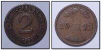Weimarer Rep. 2 Rentenpfennig -