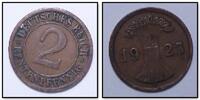 Weimarer Rep. 2 Rentenpfennig -